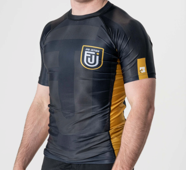 Rebel Flex Lite Rashguard Black by Fuji Hot on Sale