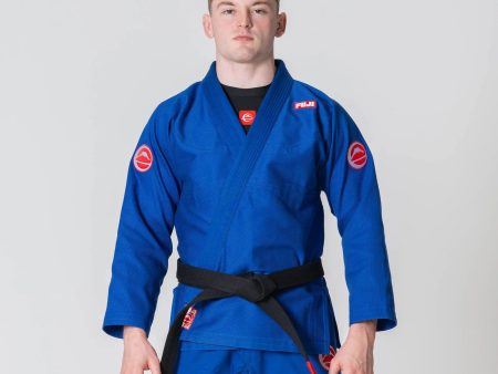 IBJJF Competition BJJ Gi Blue by Fuji Cheap