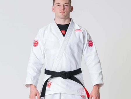 IBJJF Competition BJJ Gi White by Fuji Hot on Sale