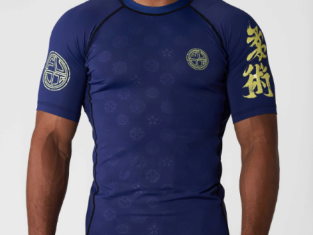 Shogun Heat Gear Rashguard Navy Rashguard by Fuji Fashion