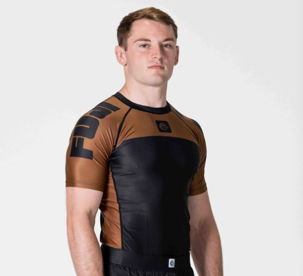 IBJJF Ranked Rashguard by Fuji - Brown Online