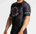 Oni vs. Anaconda Short Sleeve Rashguard Black by Fuji Hot on Sale