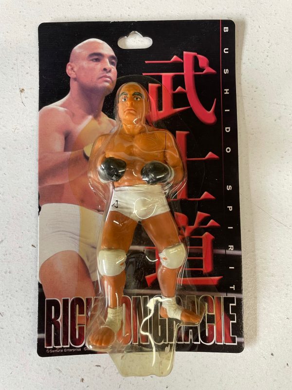 Rickson Gracie Bushido MMA Figure (White Kneepads Variant) Online now