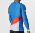 Pacer Flex Lite Long Sleeve Rashguard Blue Red by Fuji (Copy) Online Hot Sale