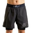 KIDS Ghost Premium Lined Grappling Shorts - New Jersey Gray For Sale