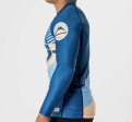 Pacer Flex Lite Long Sleeve Rashguard Blue Gold by Fuji Fashion