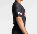 Oni vs. Anaconda Short Sleeve Rashguard Black by Fuji Hot on Sale