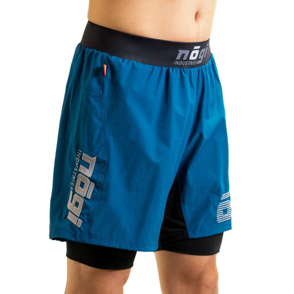 KIDS Ghost Premium Lined Grappling Shorts - Ultramarine Blue For Sale