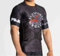 Oni vs. Anaconda Short Sleeve Rashguard Black by Fuji Hot on Sale