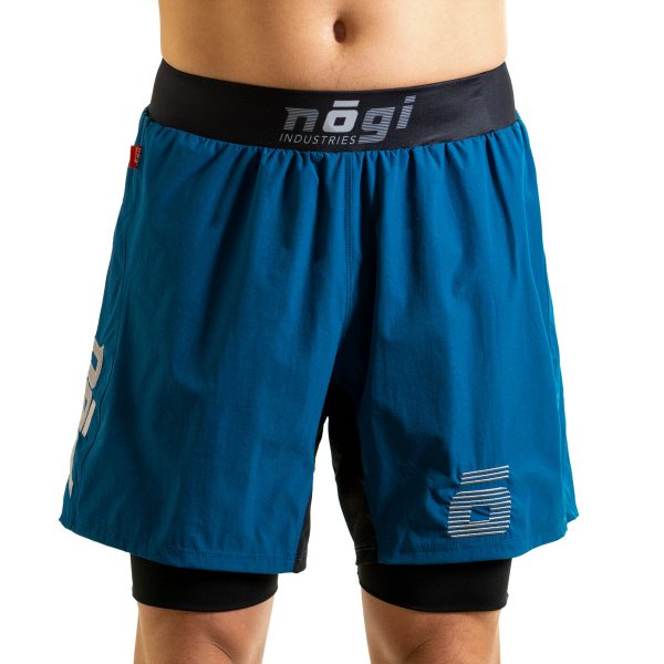 KIDS Ghost Premium Lined Grappling Shorts - Ultramarine Blue For Sale