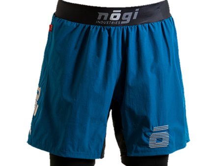 KIDS Ghost Premium Lined Grappling Shorts - Ultramarine Blue For Sale