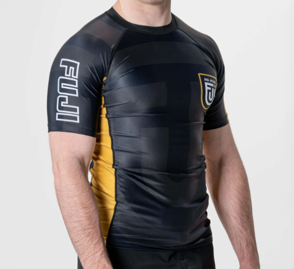 Rebel Flex Lite Rashguard Black by Fuji Hot on Sale