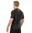 Flow Tech Short Sleeve Rashguard Black by Fuji Cheap