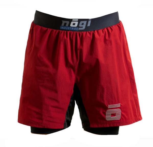 KIDS Ghost Premium Lined Grappling Shorts - Merlot Red Online Sale