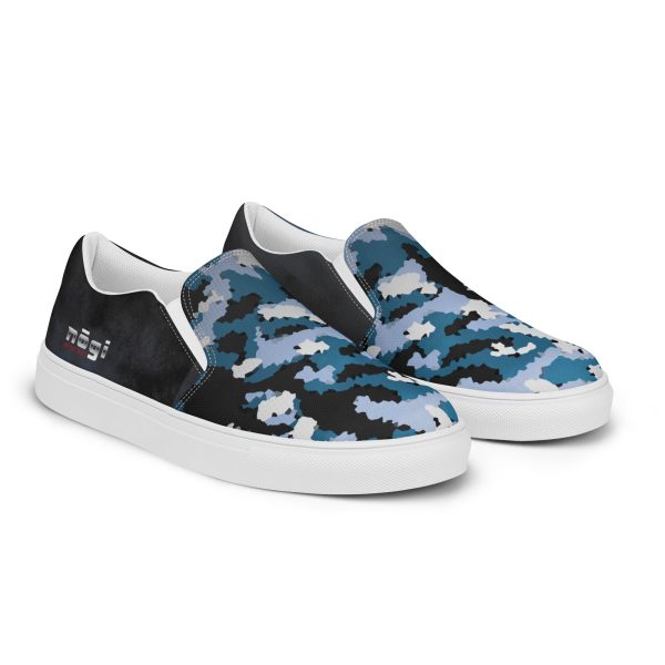 Resistance Men’s Slip-On Canvas Shoes by Nogi Industries For Sale