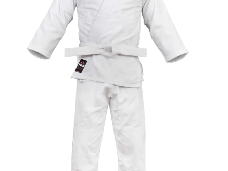 Single Weave Judo Gi - by Fuji (White, Blue) For Sale