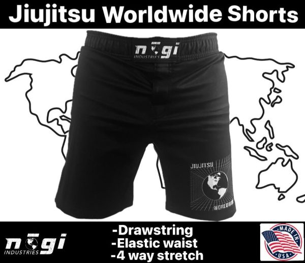 Spectre Grappling Shorts - Jiujitsu Worldwide by Nogi industries - Made in USA Hot on Sale