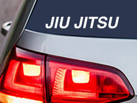 Jiu Jitsu Vinyl Decal Sticker Sale