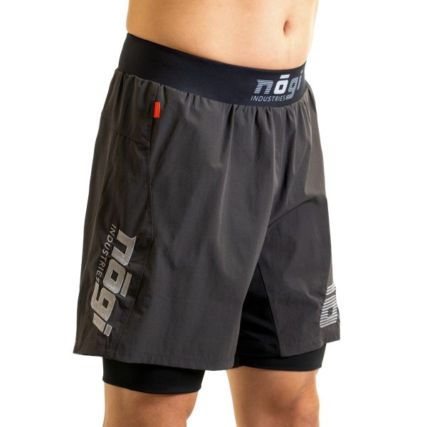 Ghost 7  Premium Lined Grappling Shorts - New Jersey Gray Online