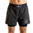 Ghost 5  Premium Lined Grappling Shorts - New Jersey Gray by Nogi Industries Online Hot Sale