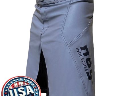 Phantom 4.0 Fight Shorts - Classic Gray by Nogi Industries - MADE IN USA Online now