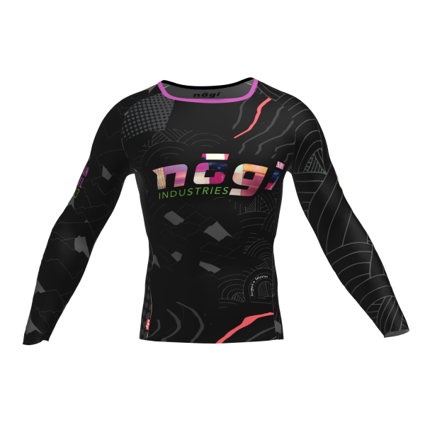 Acid Gambit Long Sleeve Rashguard by Nogi Industries Supply