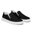 Core Black Men’s Slip-On Canvas Shoes by Nogi Industries Discount