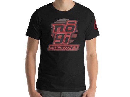 7Four Black T-Shirt Red by Nogi Industries Sale