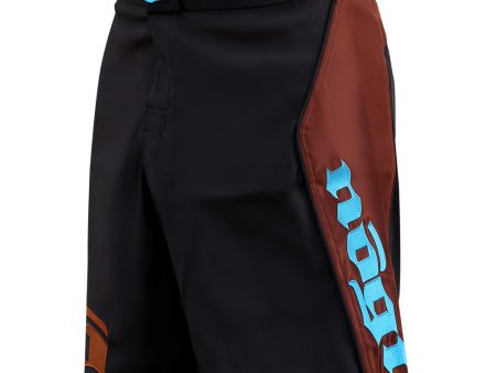 Volt 3.0 Extra Duty Fight Shorts - Black & Brown Online Hot Sale