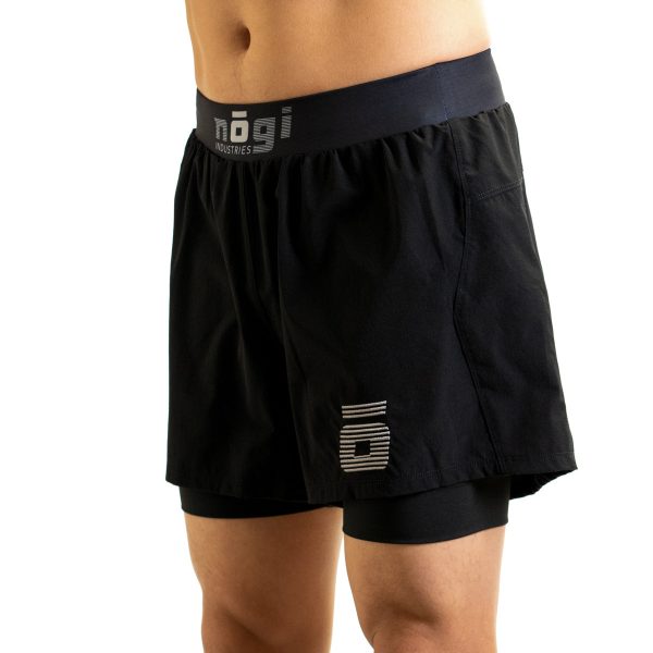 KIDS Ghost Premium Lined Grappling Shorts - Obsidian Black Sale