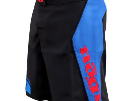 Volt 3.0 Extra Duty Fight Shorts - Black & Blue Sale