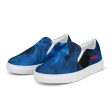 Blue Smoke Men’s Slip-on Canvas Shoes by Nogi Industries Online Hot Sale