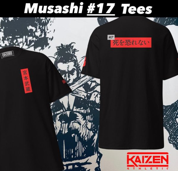 Musashi #17 Unisex Classic Tee by Kaizen Athletic Hot on Sale