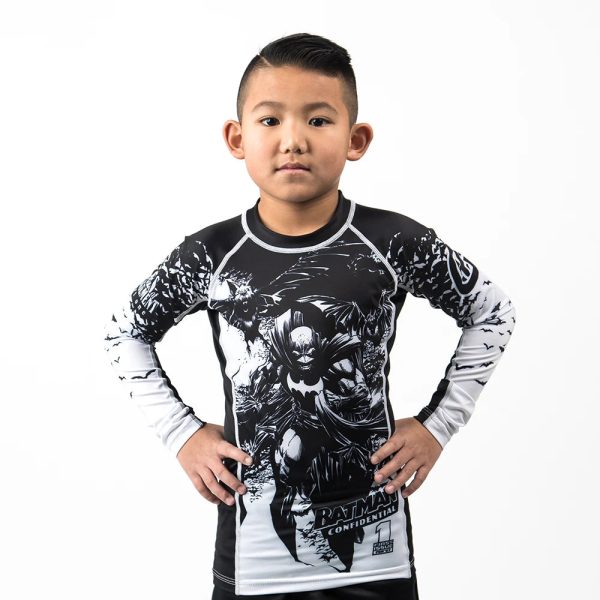 Batman Confidential Noir Kids Rashguard by Fusion FG Sale