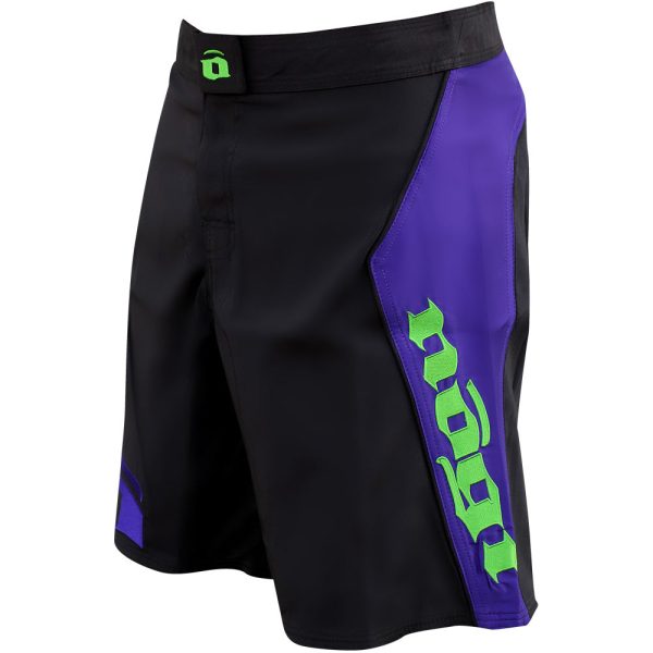 Volt 3.0 Extra Duty Fight Shorts - Black & Purple Supply