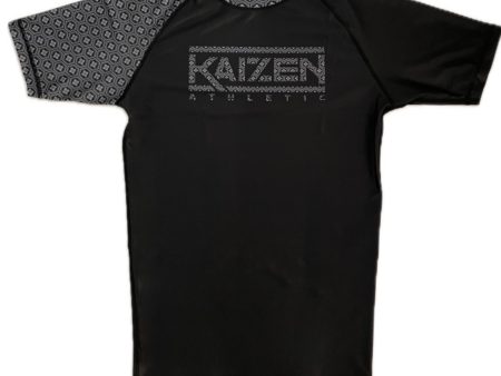 Miyazaki Men s Short Sleeve Rash Guard by Kaizen Athletic Discount