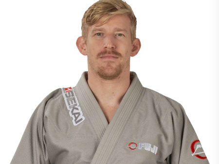 Sekai 2.0 BJJ Gi by Fuji Sports - Grey Red Sale