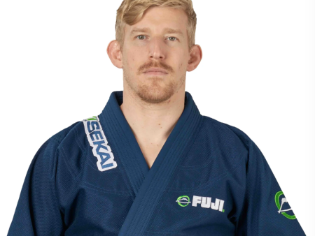 Sekai 2.0 BJJ Gi by Fuji Sports - Navy Green Online