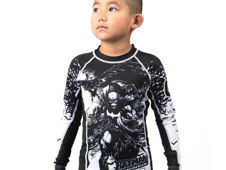 Batman Confidential Noir Kids Rashguard by Fusion FG Sale