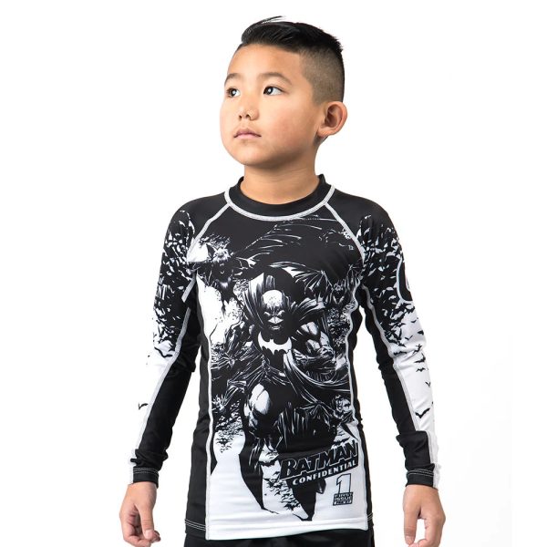 Batman Confidential Noir Kids Rashguard by Fusion FG Sale