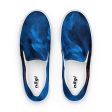 Blue Smoke Men’s Slip-on Canvas Shoes by Nogi Industries Online Hot Sale