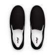 Core Black Men’s Slip-On Canvas Shoes by Nogi Industries Discount