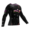 Acid Gambit Long Sleeve Rashguard by Nogi Industries Supply