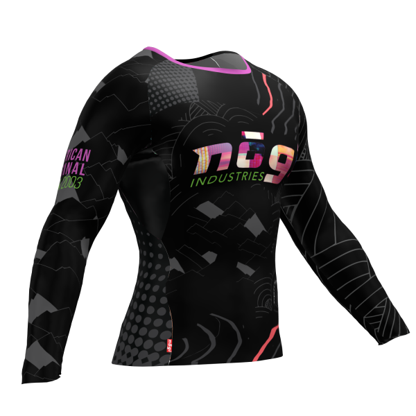 Acid Gambit Long Sleeve Rashguard by Nogi Industries Supply