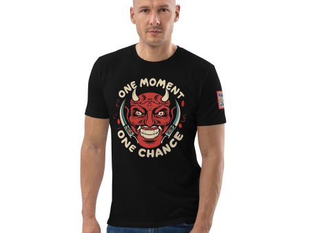 One Moment Unisex Organic Cotton T-Shirt by Kaizen Athletic Fashion