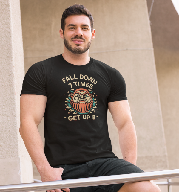 Fall Down Unisex Organic Cotton T-Shirt by Kaizen Athletic Sale