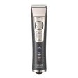 Profesionali plaukų kirpimo mašinėlė OSOM Professional Hair Clipper P9 OSOMHCP9, ličio jonų baterija, 100-240V, 50 60 Hz, pilkos spalvos Fashion