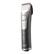 Profesionali plaukų kirpimo mašinėlė OSOM Professional Hair Clipper P9 OSOMHCP9, ličio jonų baterija, 100-240V, 50 60 Hz, pilkos spalvos Fashion