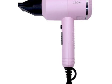 Plaukų džiovintuvas OSOM OSOM2525PINK, 2000 W, dviejų greičių, rožinės spalvos Online Hot Sale