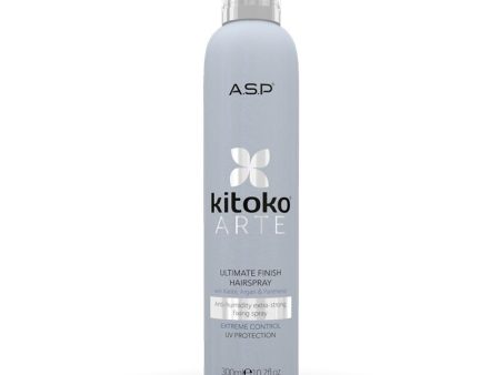 Kitoko aerozolinis plaukų lakas Ultimate Finish Hairspray 300ml +dovana Fashion